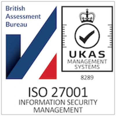 ISO 27001 certified